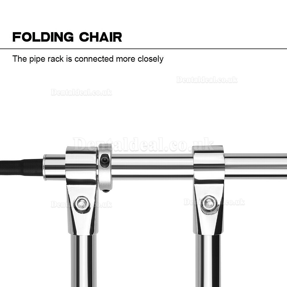 Greeloy Portable Folding Chair with LED Cold Light and Instrument Tray GU-P109 Kit